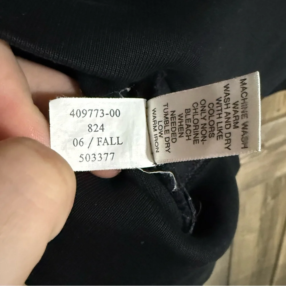 Banana Republic Black Zip-Up Jacket with Collar (Men’s XL)